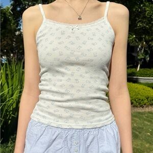 Brandy Melville Skylar Teddy Bear Tank Top